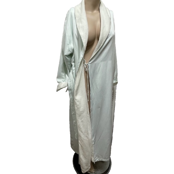 NWT Mint Green Oscar de la Renta Soft Robe Small - Picture 4 of 13